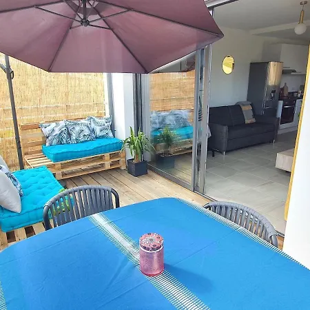 T2 Yucca Lcp - Beautiful 48 M2 2-room, 17 M2 Terrace, New, Air Conditioning