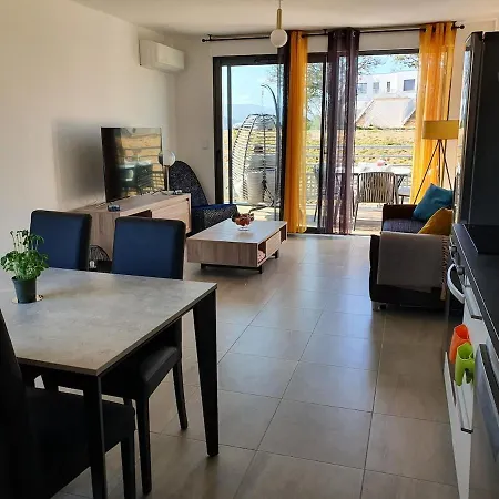 Apartment T2 Yucca Lcp - Beautiful 48 M2 2-room, 17 M2 Terrace, New, Air Conditioning *