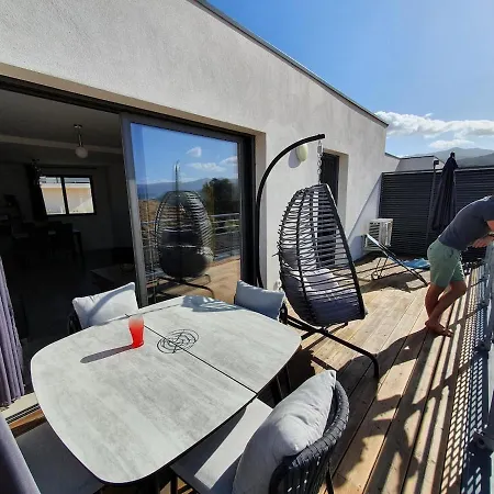 T2 Yucca Lcp - Beautiful 48 M2 2-room, 17 M2 Terrace, New, Air Conditioning Apartment